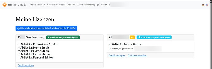 mAirList Kundenbereich Uli Nobbe