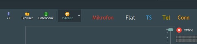 Uli mobil Vocaster Buttons