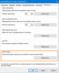 v6.3 ConfigSQL indices