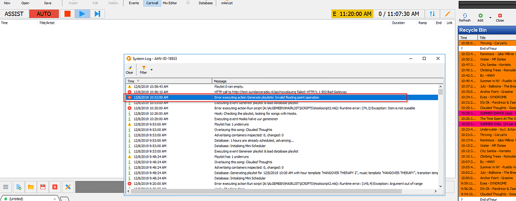 Invalid float error mairlist 6 x mairlist community forum