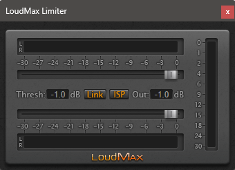 LoudMax 1,0 ISP mit Threshold-Link