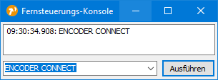 v6.3 Fernsteuerungs-Konsole Encoder Connect
