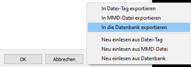 v6.3 Element-Eigenschaften (Export aufgeklappt)