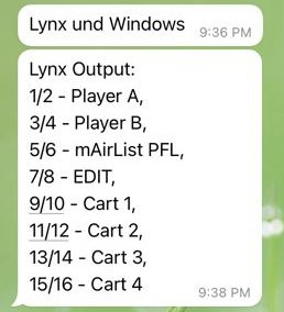 Lynx OUT
