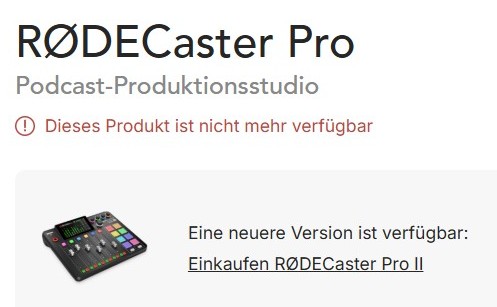 RODECast Pro Legacy